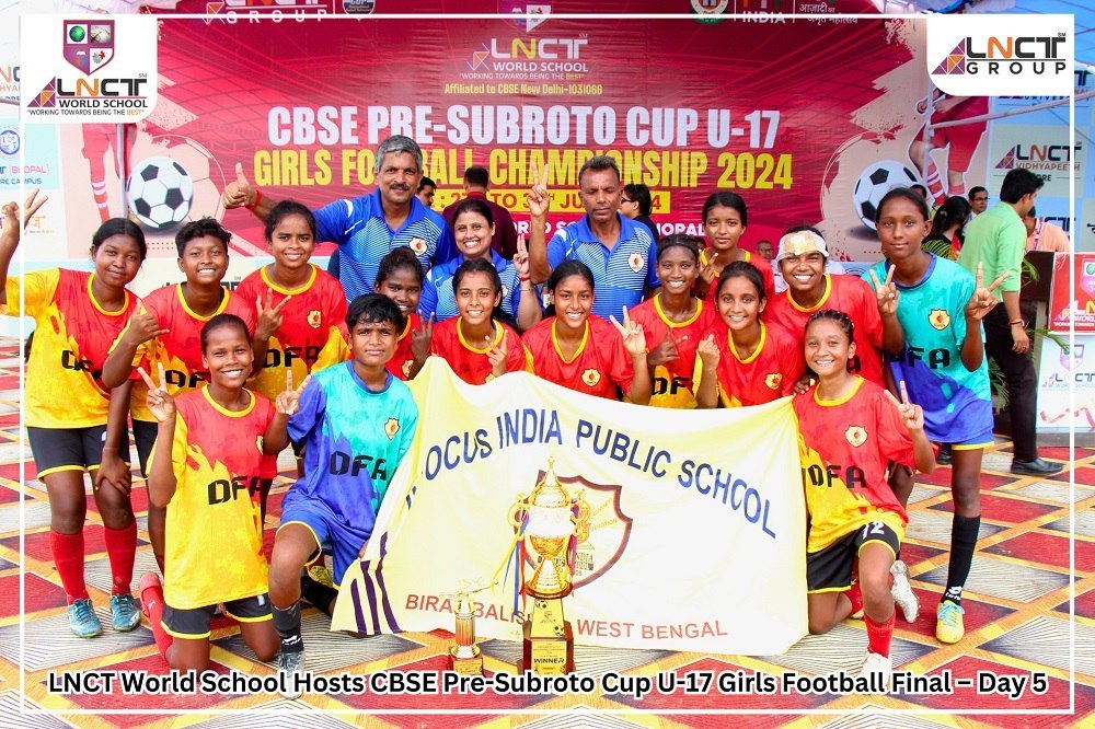 CBSE PRE-SUBROTO CUP U-17 GIRLS FOOTBALL CHAMPIONSHIP a spectacular success! 