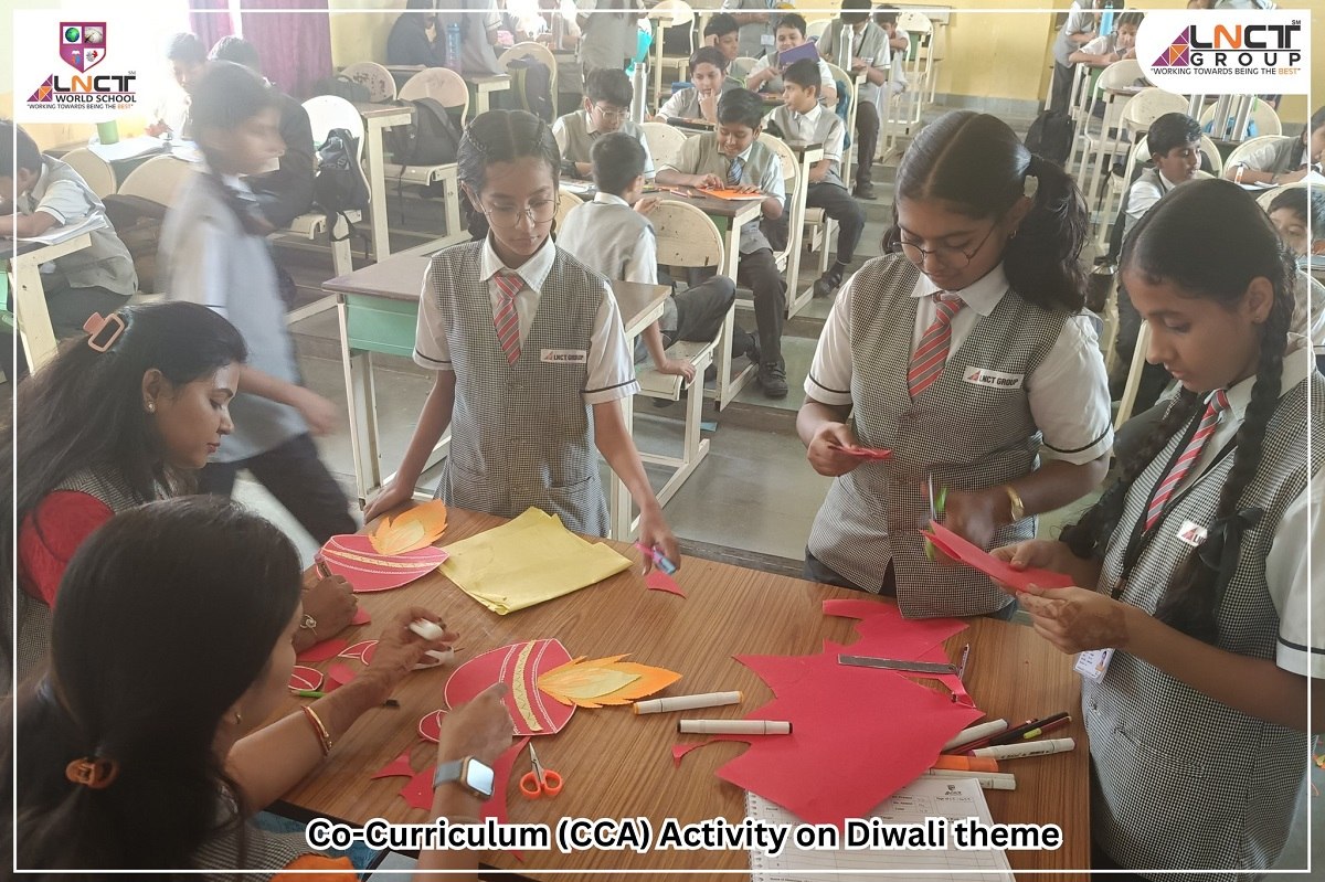 Co-Curriculum CCA: Activity on Diwali theme LNCT World School