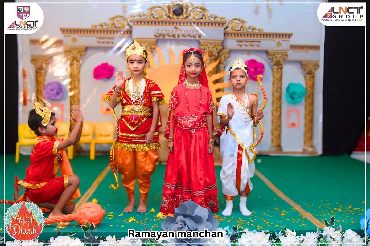  Diwali Celebrations: Ramayana Manchan by Classes 1 & 2! 